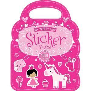 My Pretty Pink Sticker Purse -- Make Believe Ideas